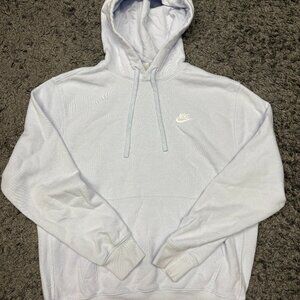 Nike Hoodie Men's Medium Lavender Purple Sptswr Fleece Hooded Sweatshirt Pre-Own